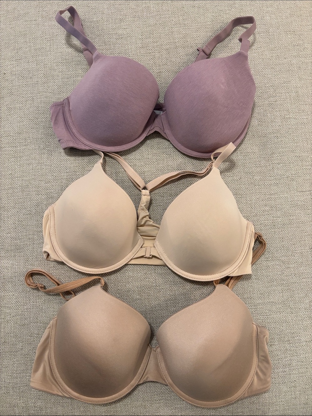 Auden and Gilligan & O'Malley Bras (3) Size 34C